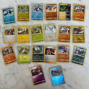 Lot of Pokémon Trading Cards - Mixed Foil and Holo Cards